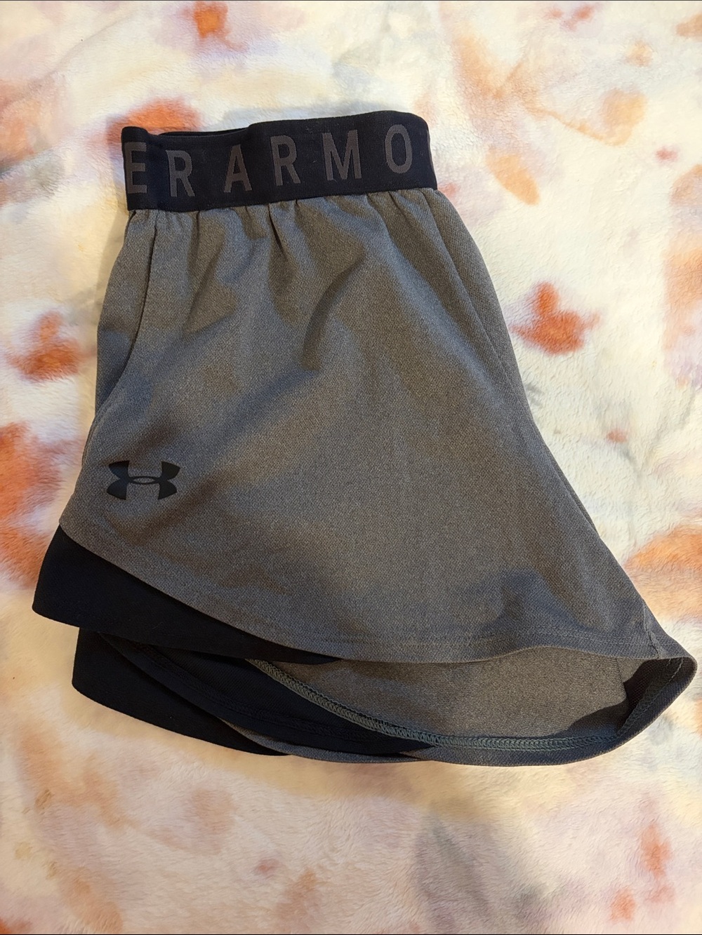 Under Armour Gray and Black athleta shorts